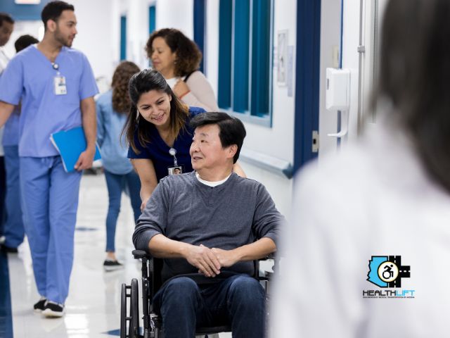 Patients, Hospitals, and Wheelchair Transportation Services